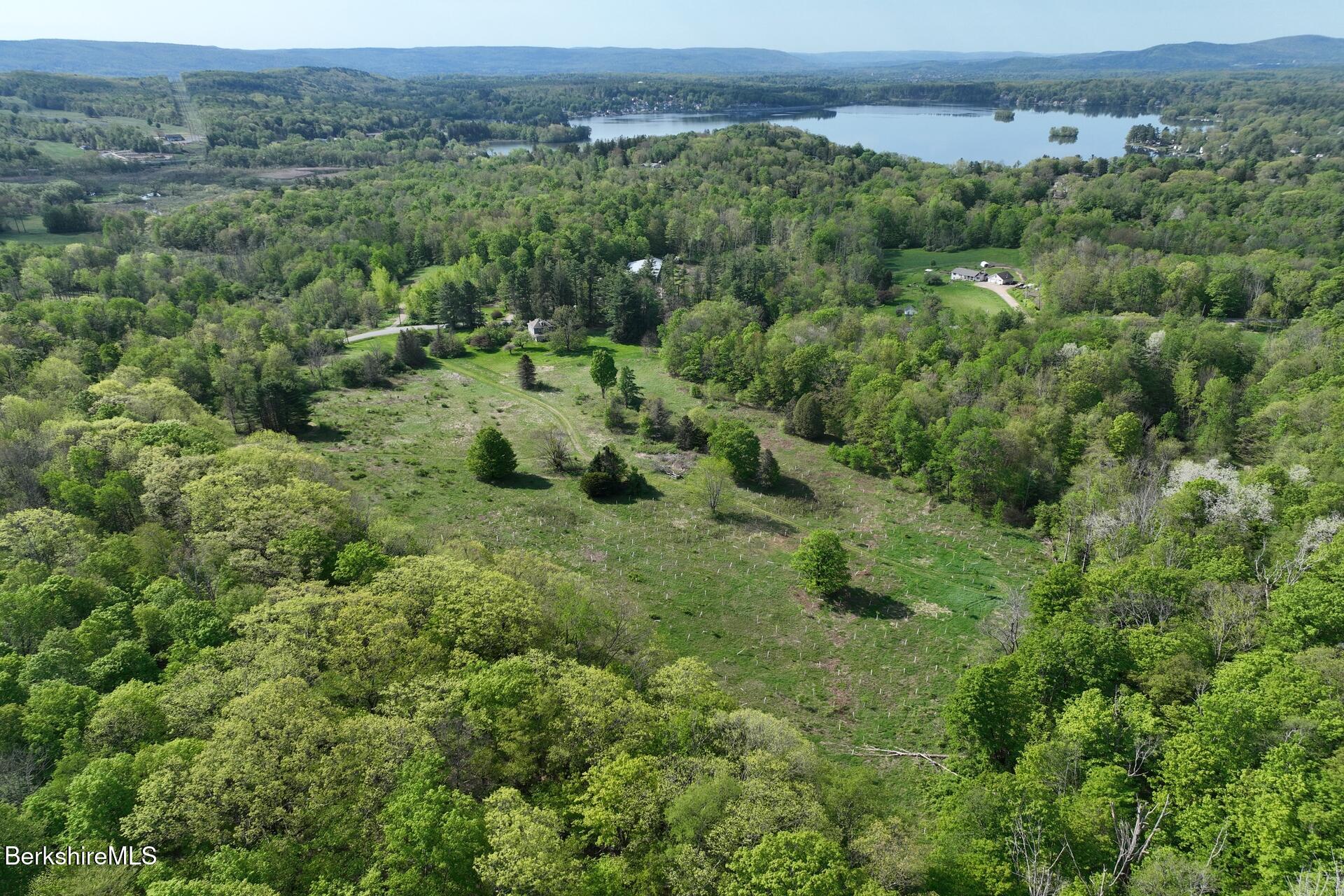 80 Miner Road Lanesborough, MA 01237 - Photo 2 of 10 an aerial view of a house with a yard