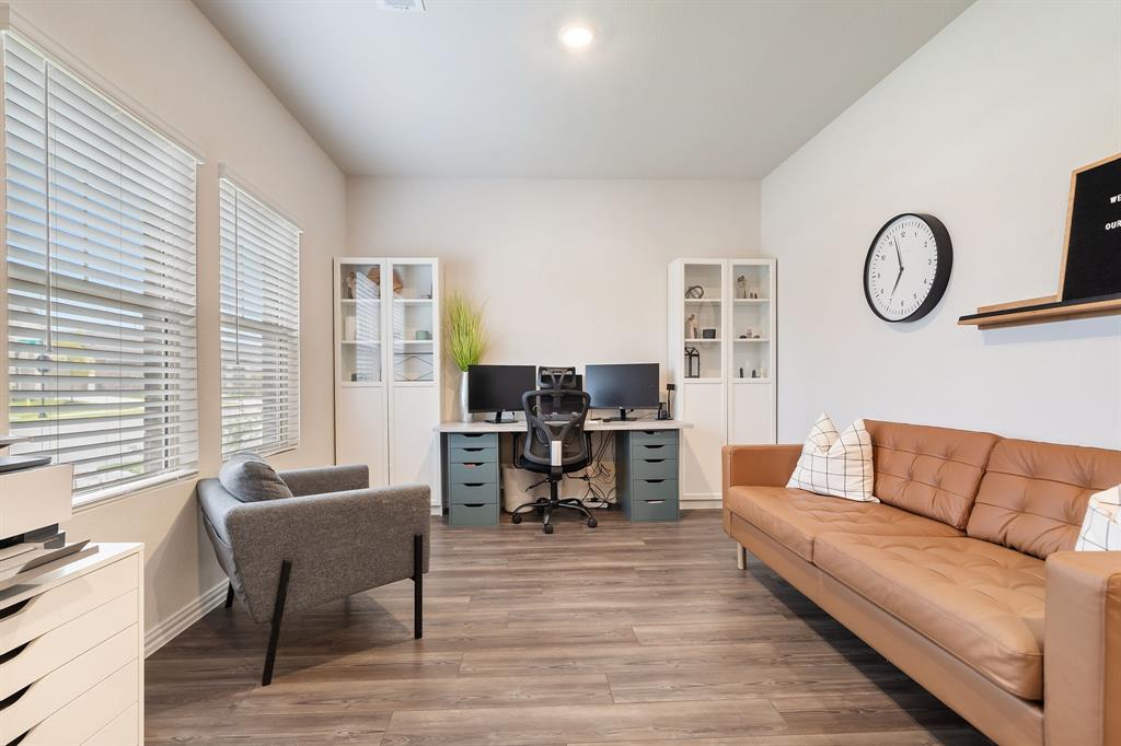2232 Sun Star Drive Haslet, TX 76052 - Photo 17 of 40 a living room with furniture and a large window