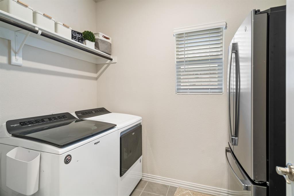 2232 Sun Star Drive Haslet, TX 76052 - Photo 20 of 40 a utility room with dryer and washer