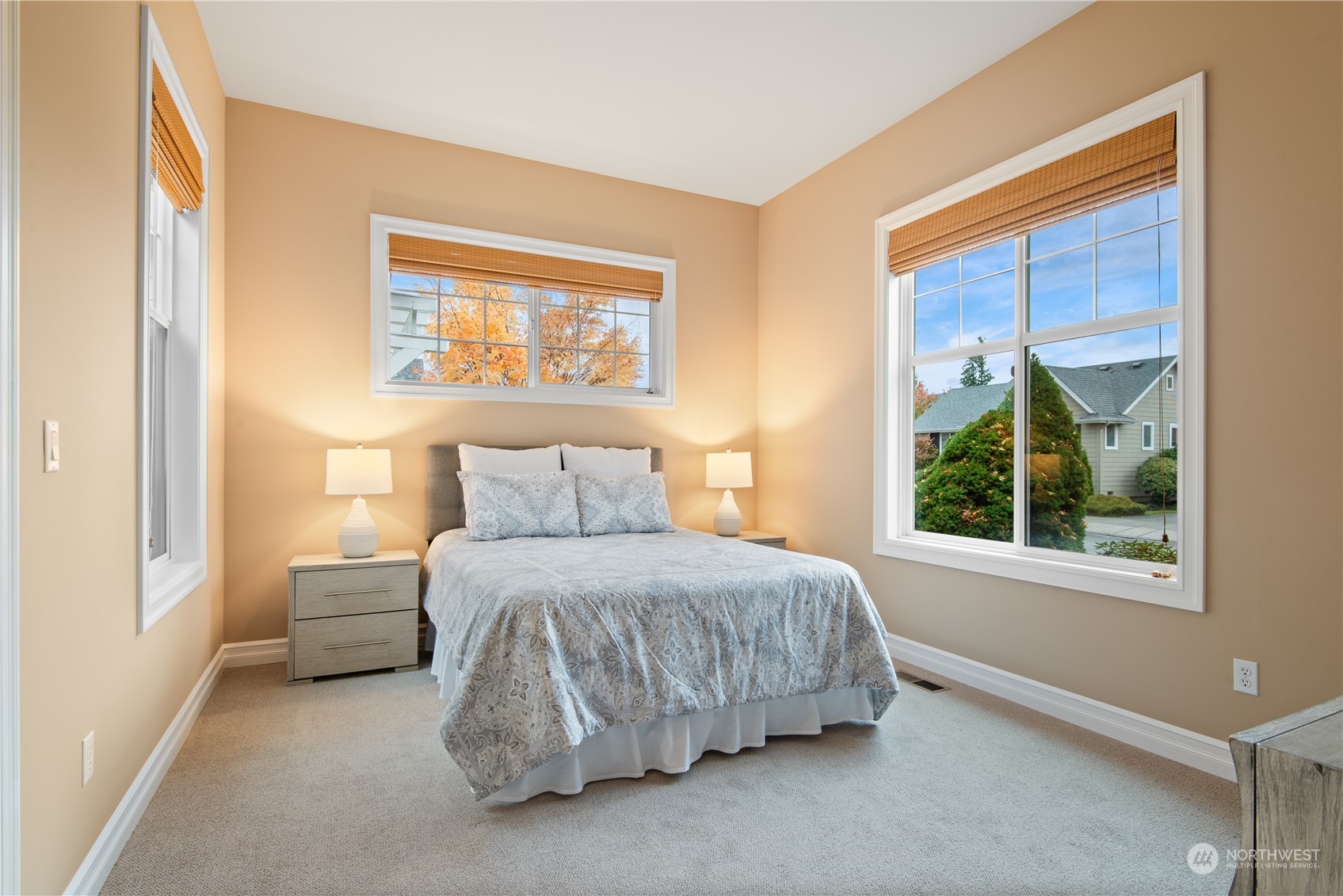 23923 Northeast Adair Road Redmond, WA 98053 - Photo 28 of 38 a bedroom with a bed and a window