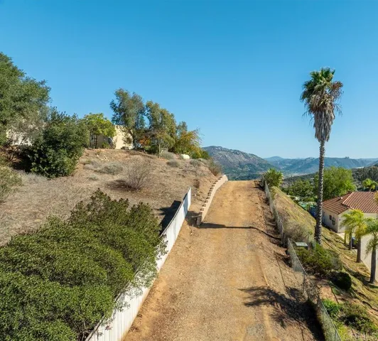 a view of lake with mountain