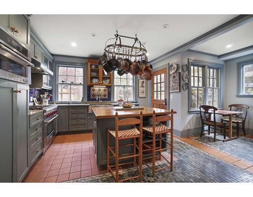 213 Brattle Street Cambridge, MA 02138 - Photo 13 of 30 a view of a dining room with furniture window and wooden floor