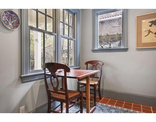 213 Brattle Street Cambridge, MA 02138 - Photo 14 of 30 a dining room with furniture and window