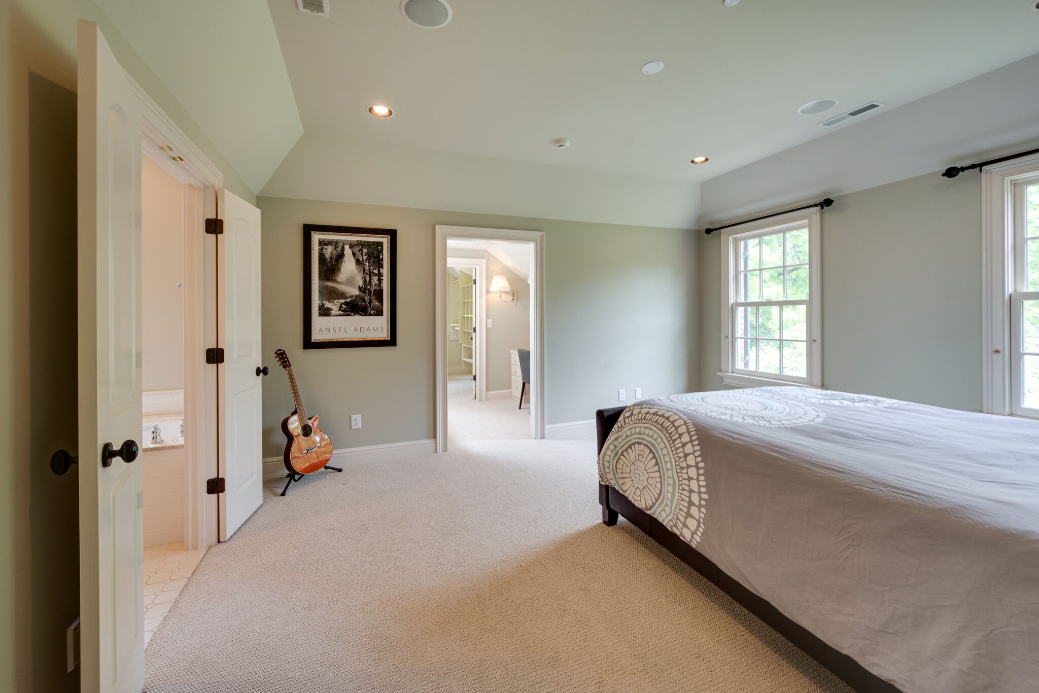 3816 Trimble Road Nashville, TN 37215 - Photo 18 of 26 a bedroom with a bed and hallway