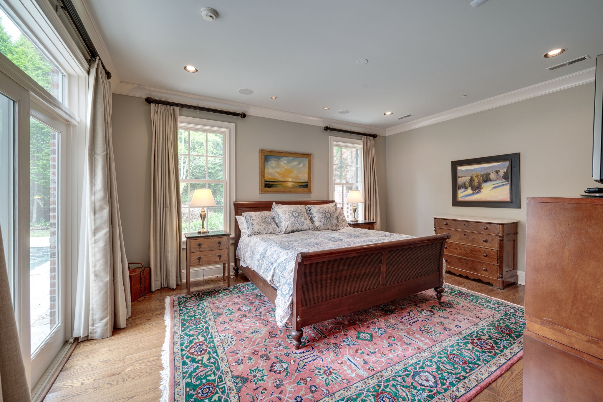 3816 Trimble Road Nashville, TN 37215 - Photo 10 of 26 a spacious bedroom with a bed and a dresser