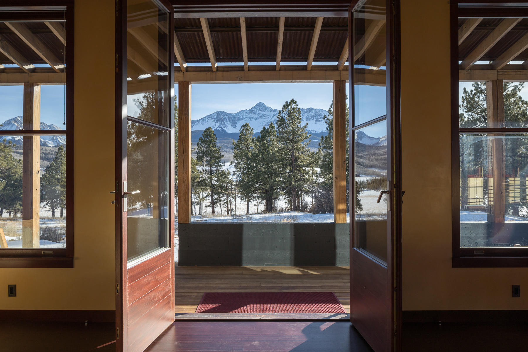 700 Elk Crossing Road Placerville, CO 81430 - Photo 11 of 37 a view of front door