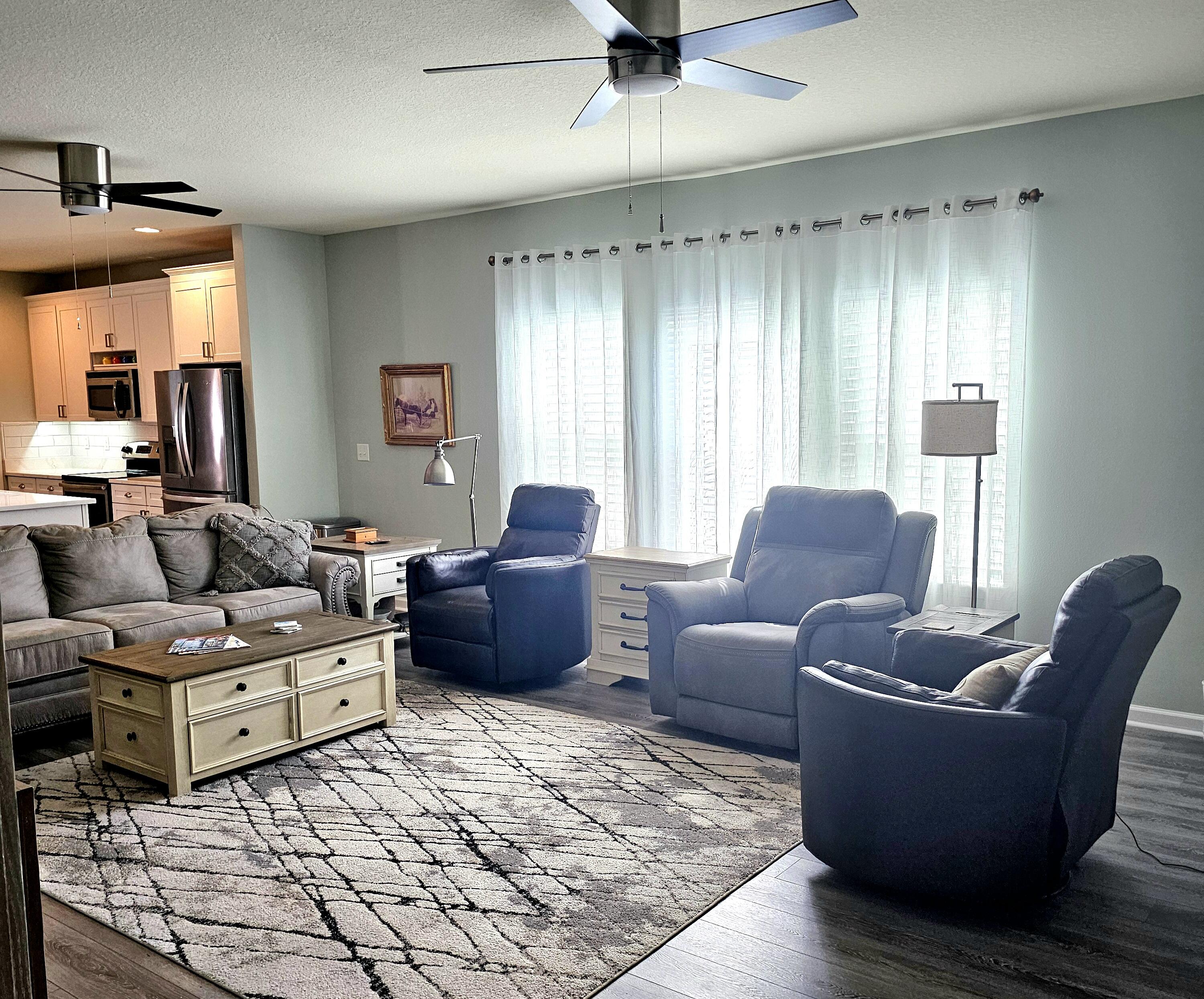 140 Nelly Street Freeport, FL 32439 - Photo 17 of 53 a living room with furniture and a large window