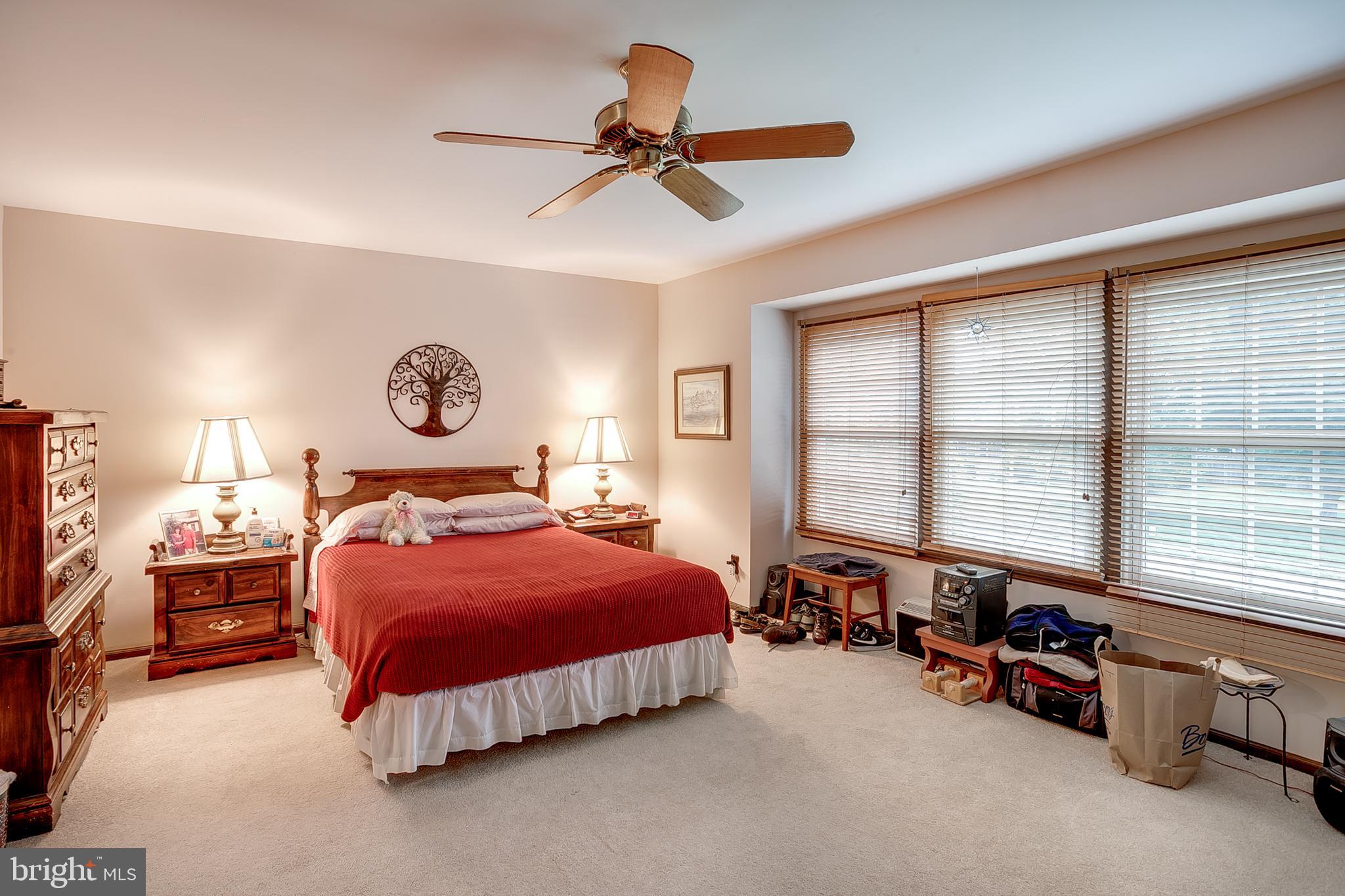 402 Doerrmann Drive Mickleton, NJ 08056 - Photo 15 of 34 a bedroom with a bed and a chandelier