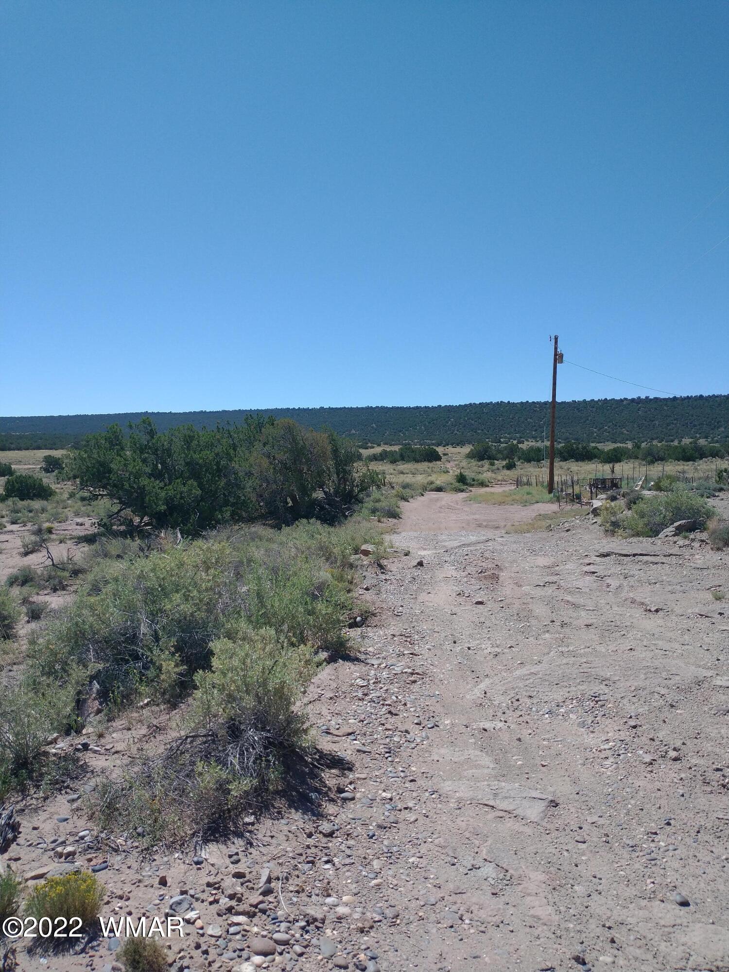 4021 Sorrel Road Snowflake, AZ 85937 - Photo 8 of 15 a view of a dry yard with wooden fence