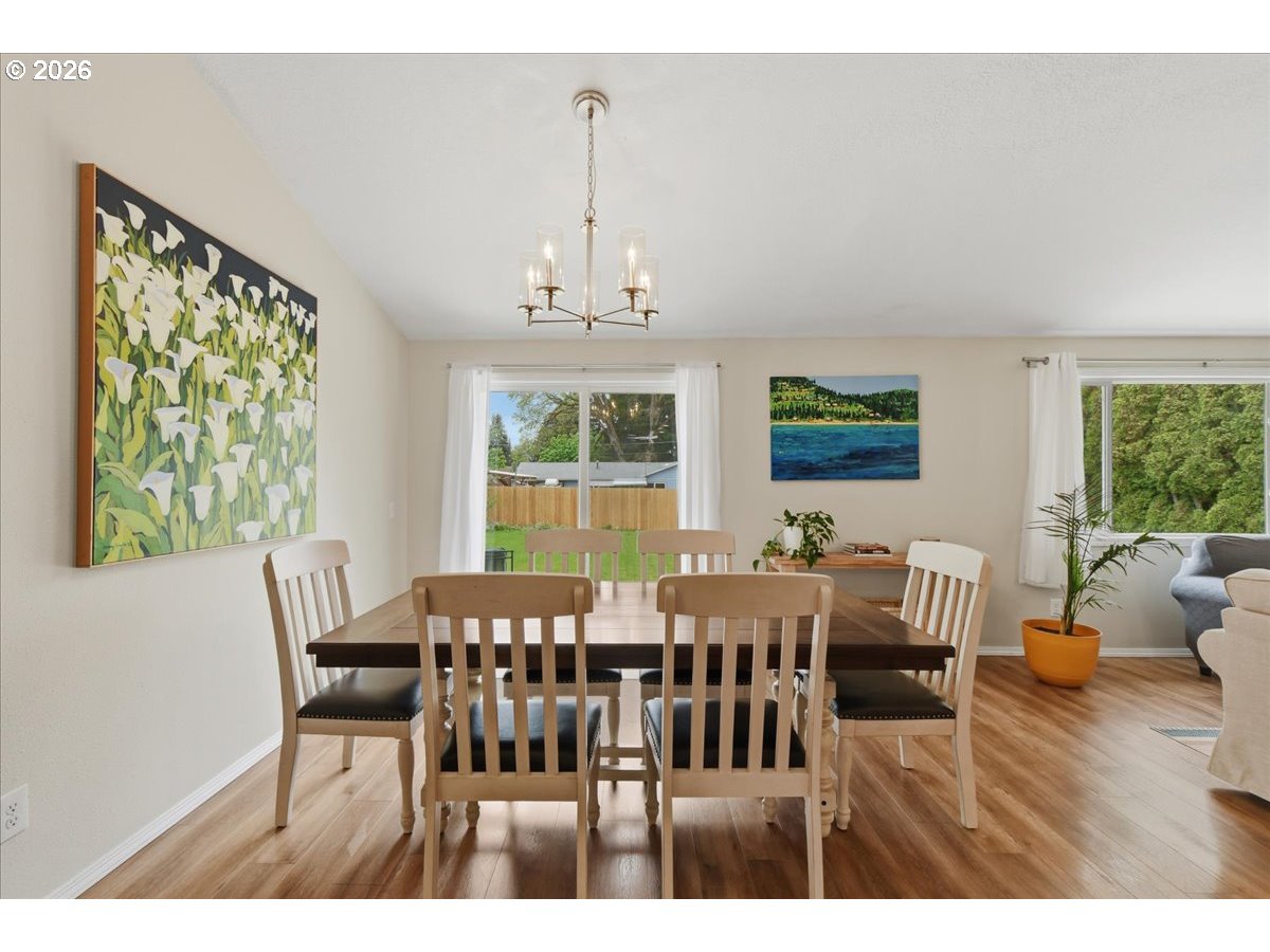 4620 Southwest 183rd Court Beaverton, OR 97078 - Photo 11 of 34 a view of a dining room with furniture window and outside view