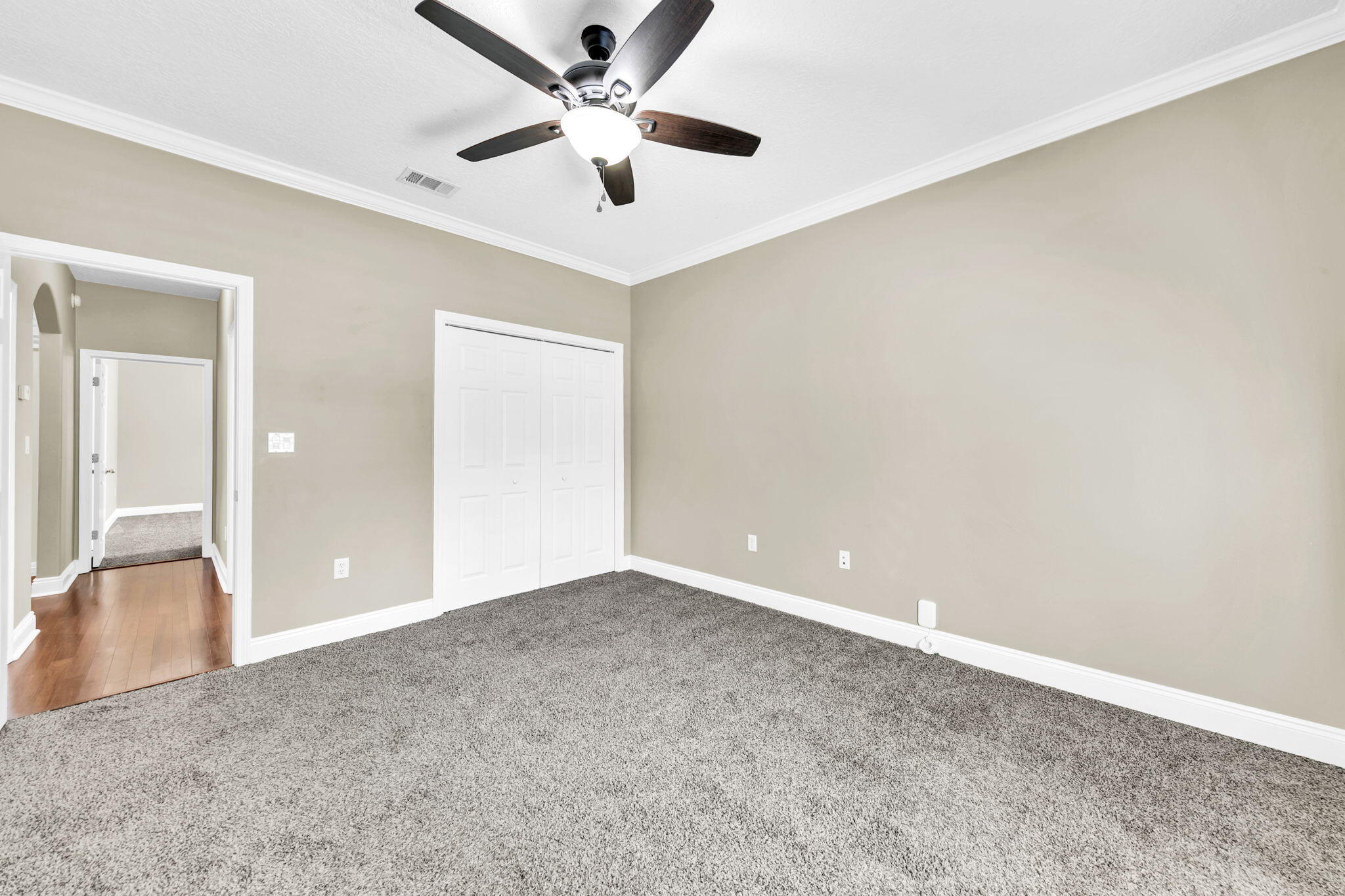 2623 Brodie Lane Crestview, FL 32536 - Photo 23 of 41 an empty room with fan and a ceiling fan