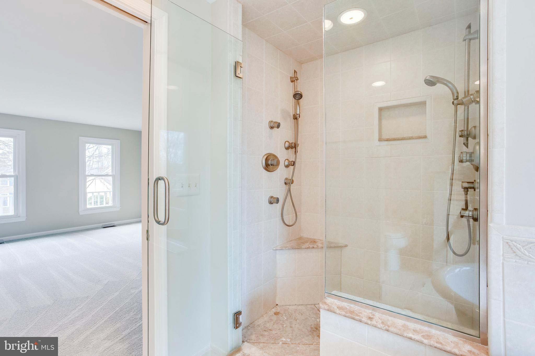 122 Hamilton Road Sterling, VA 20165 - Photo 27 of 37 Master bath - custom shower