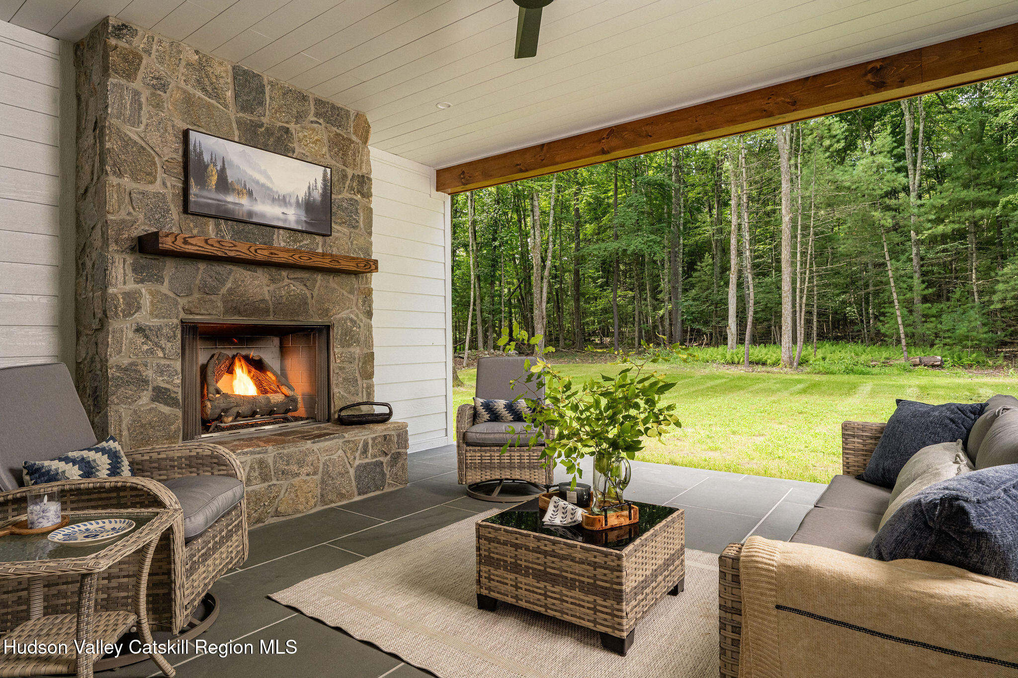 393 Buck Road Stone Ridge, NY 12484 - Photo 28 of 41 back porch