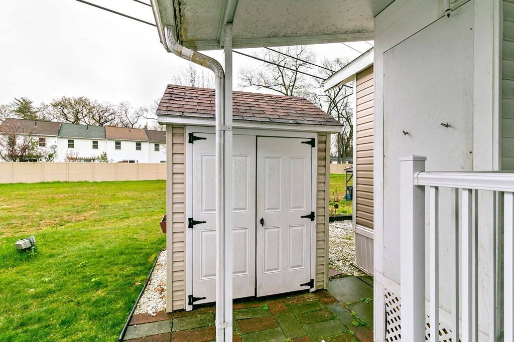 404 Southwick Road, Unit 9 Westfield, MA 01085 - Photo 26 of 30 a view of a balcony with yard