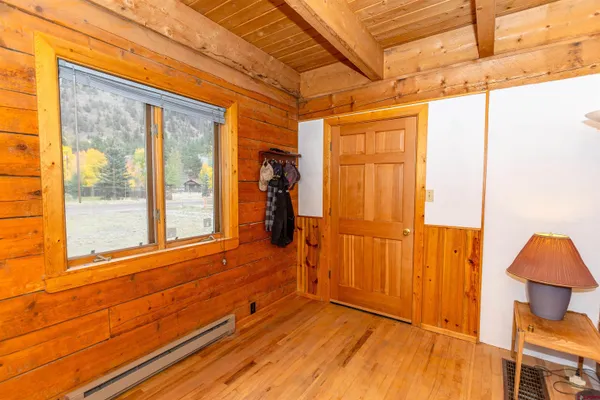 a view of a entryway door of the house