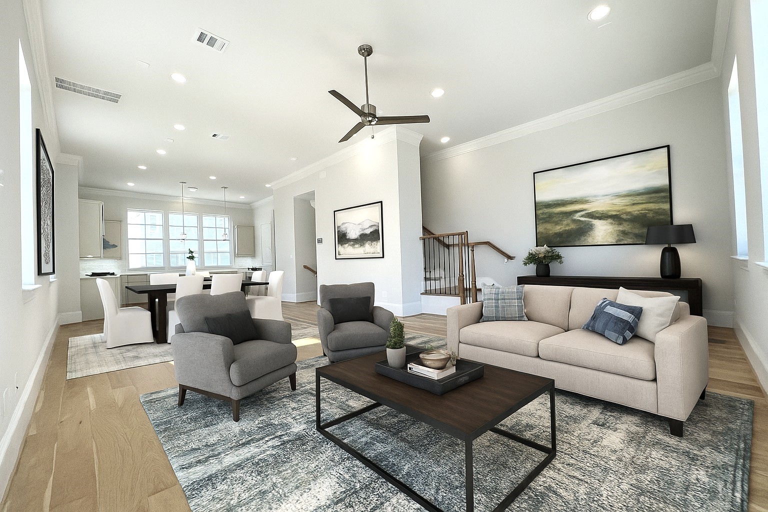 739 Bringhurst Street Houston, TX 77020 - Photo 4 of 15 Windows all around! Virtual staging added.