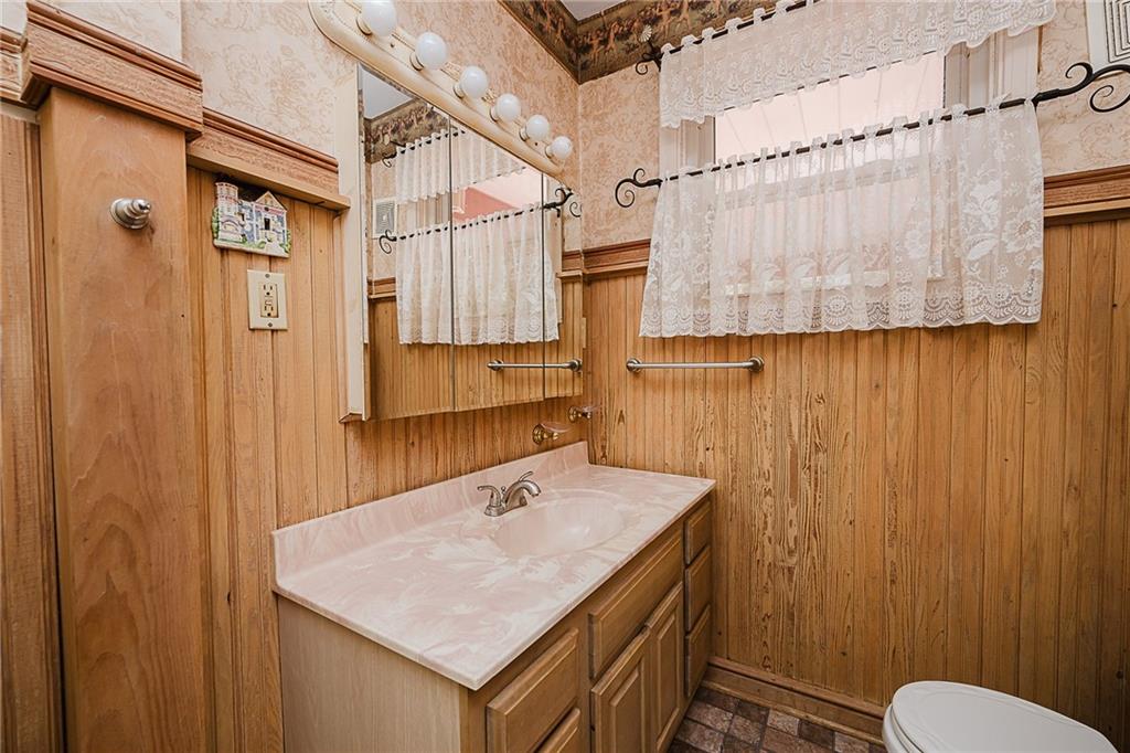 211 Old Mill Road Apollo, PA 15613 - Photo 15 of 42 a bathroom with a sink and a mirror