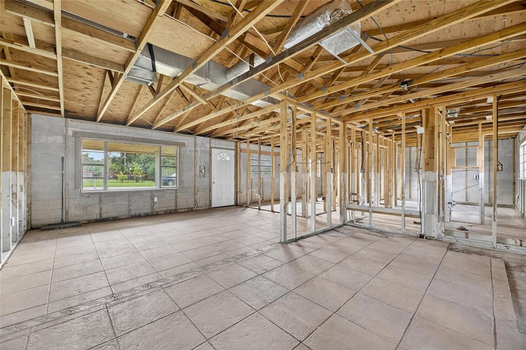 33099 Mulberry Road Dade City, FL 33523 - Photo 3 of 21 a view of a room with wooden walls