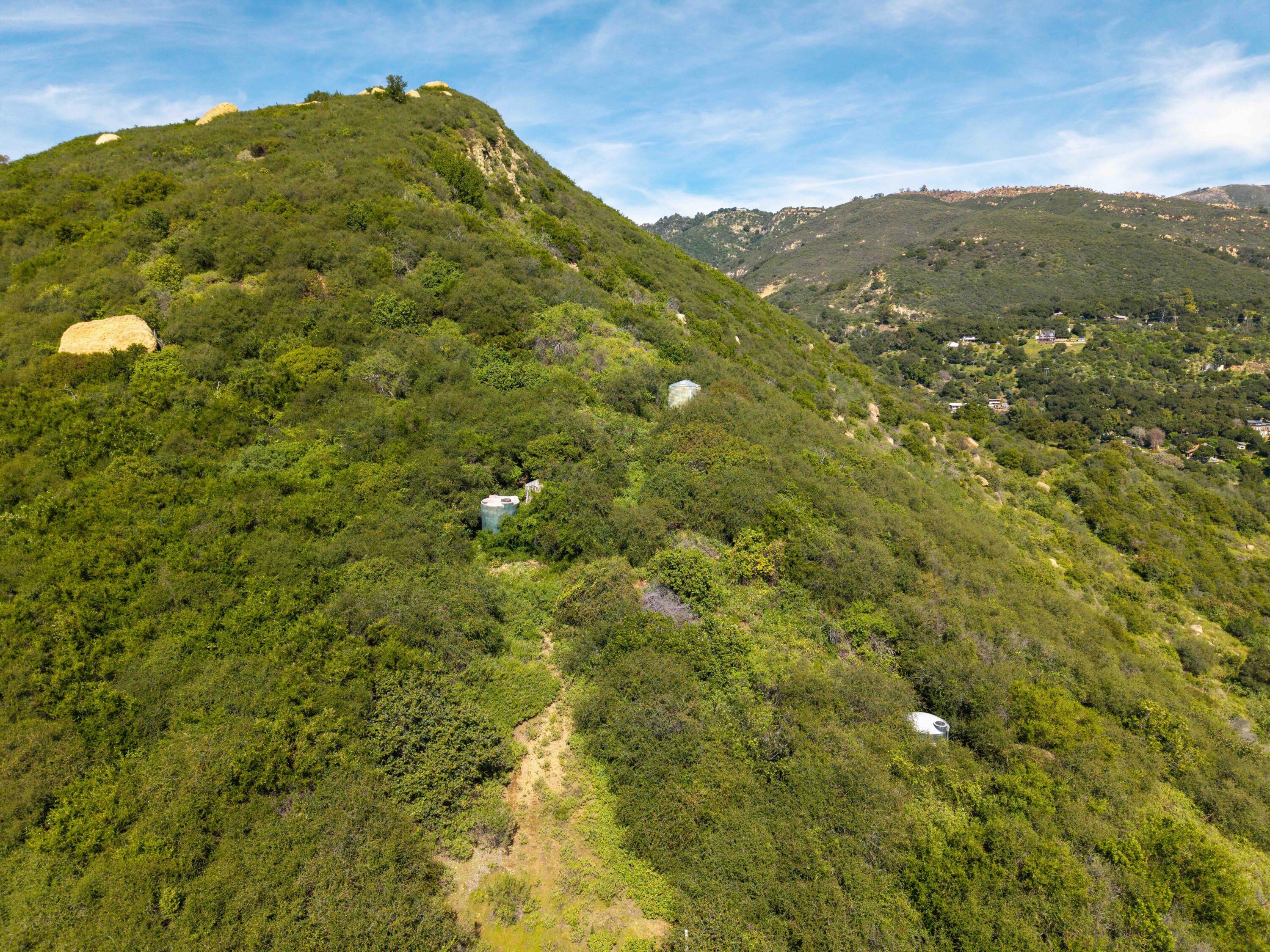 2110 North San Marcos Road Santa Barbara, CA 93105 - Photo 17 of 29 Aerial water tanks-2110 N San Marcos Rd