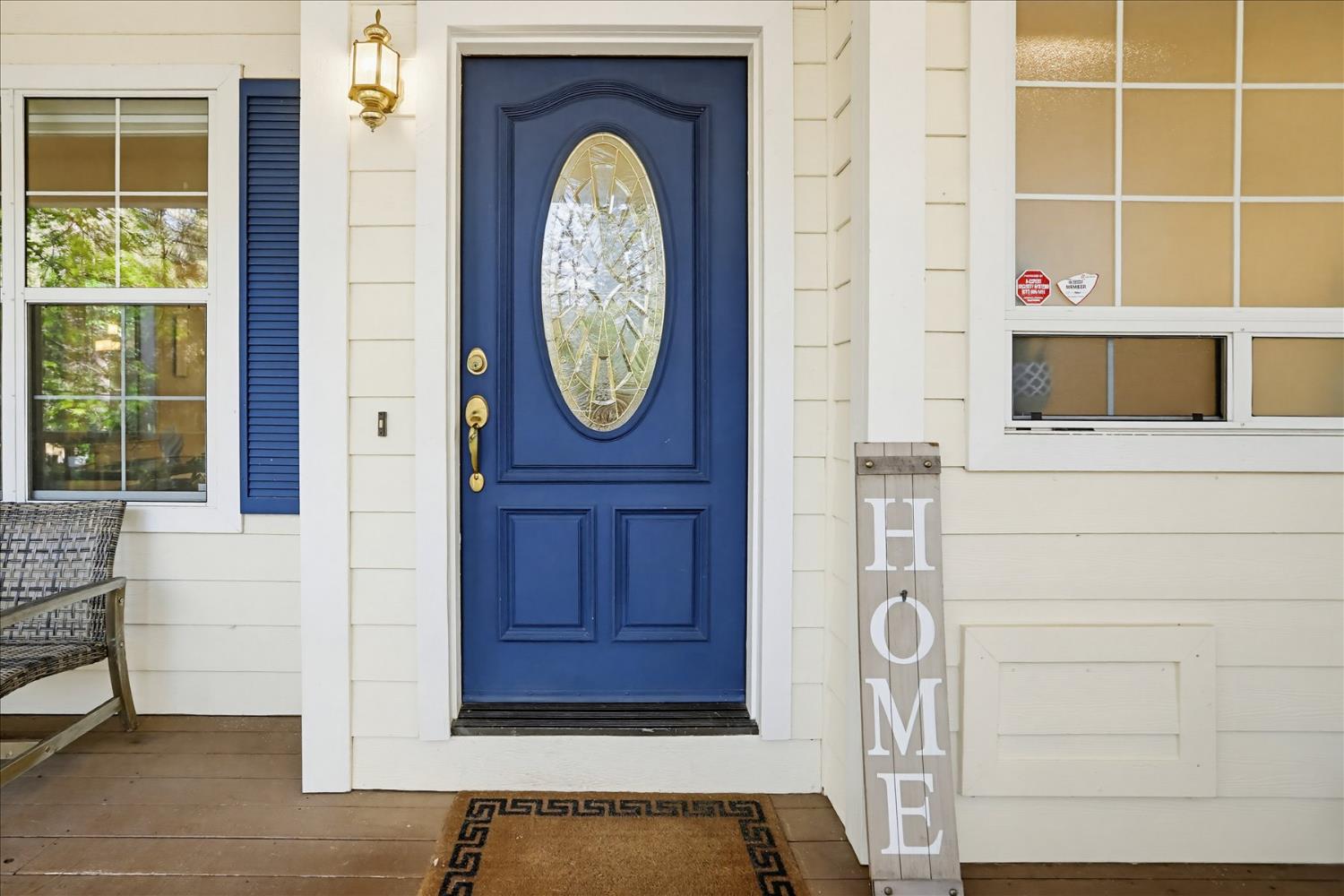 21324 Oak Ridge Drive Grass Valley, CA 95945 - Photo 2 of 32 a wooden door with a sink