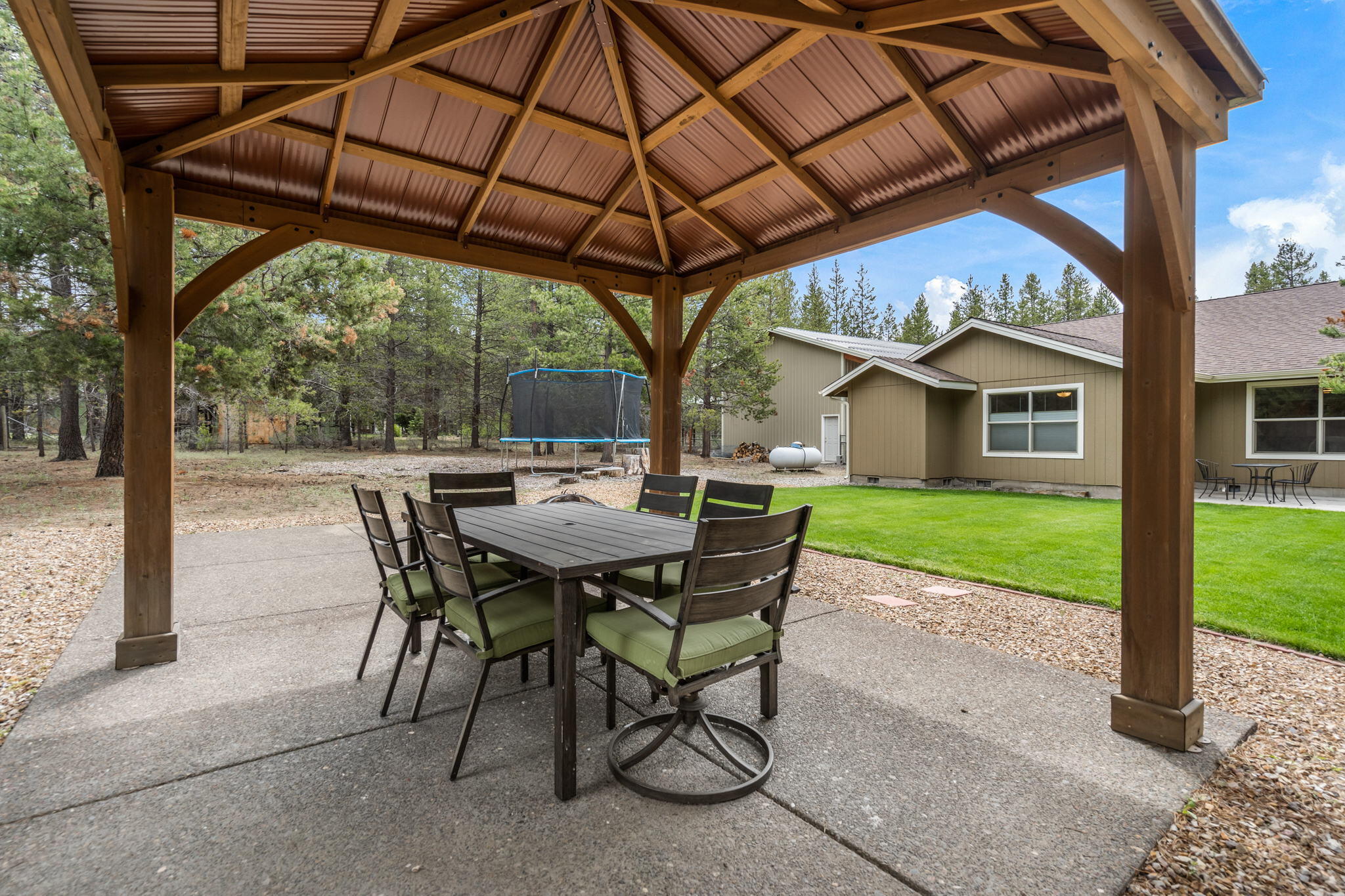16048 Aqua Road La Pine, OR 97739 - Photo 25 of 38 Free-standing gazebo included