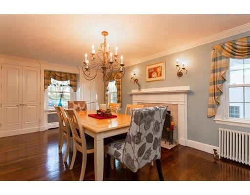 158 Hillcrest Road Needham, MA 02492 - Photo 8 of 25 a view of a dining room with furniture and wooden floor