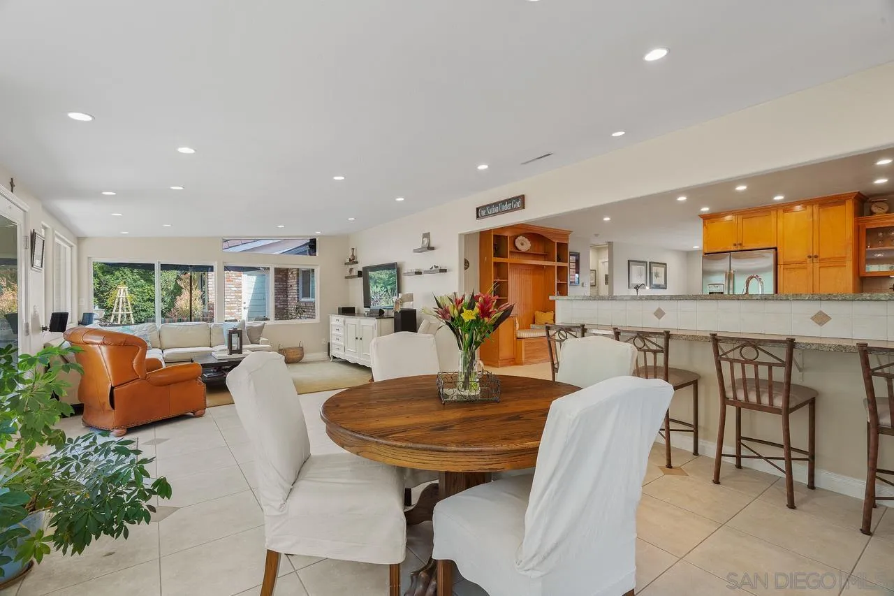 11116 Morning Dove Road Lakeside, CA 92040 - Photo 13 of 60 a view of a dining room with furniture