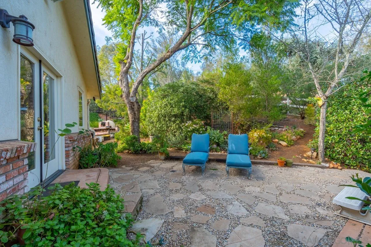 11116 Morning Dove Road Lakeside, CA 92040 - Photo 34 of 60 a view of a sitting area with furniture and wooden fence