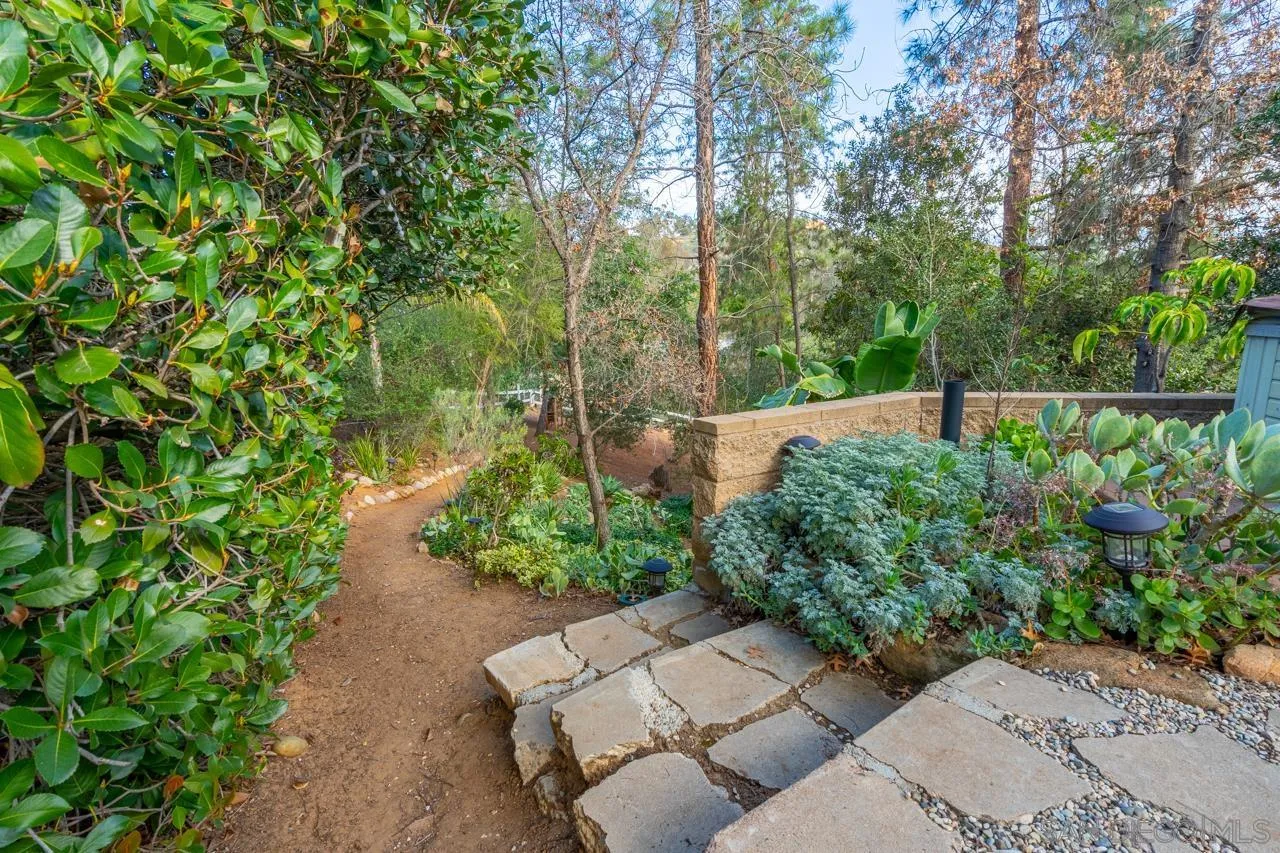 11116 Morning Dove Road Lakeside, CA 92040 - Photo 35 of 60 a garden view with a seating space