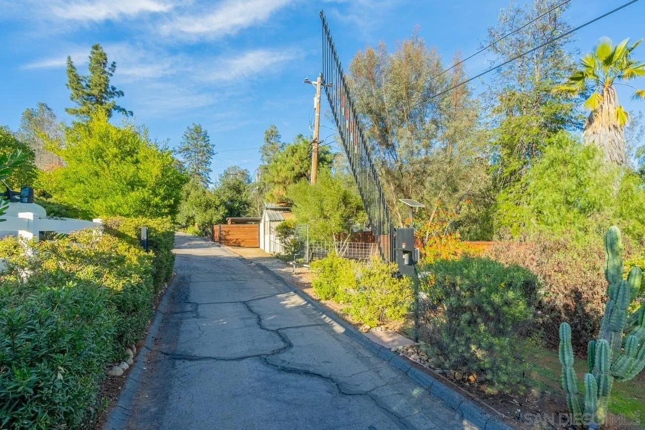 11116 Morning Dove Road Lakeside, CA 92040 - Photo 49 of 60 a view of a pathway with plants