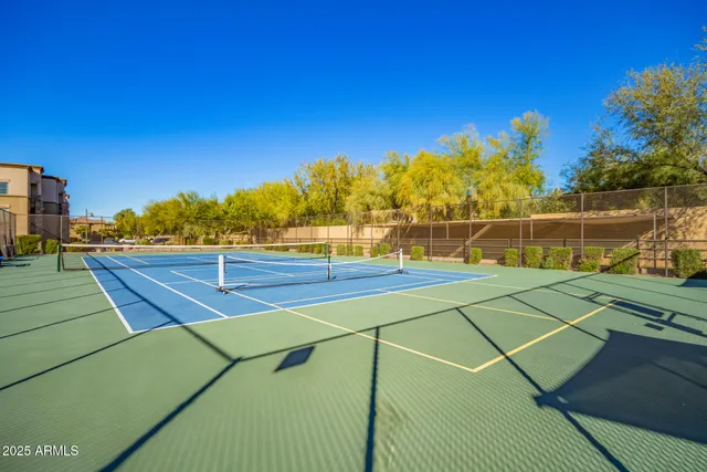 a view of a tennis court