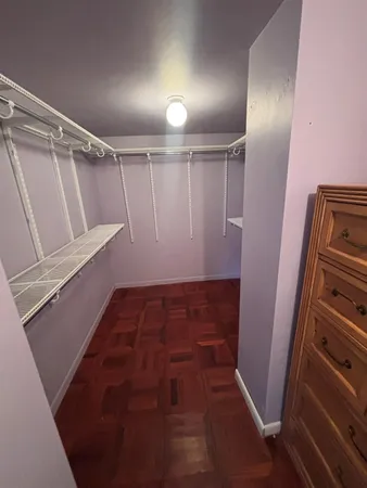 a view of walk in closet
