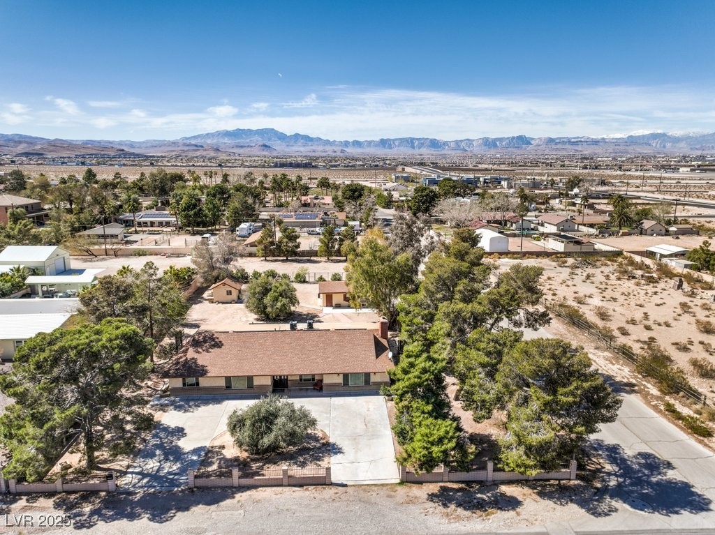10615 Rancho Destino Road Las Vegas, NV 89183 - Photo 46 of 53 Aerial view with a mountain view and a residential view