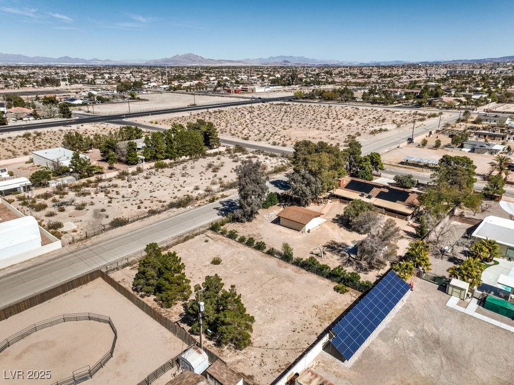 10615 Rancho Destino Road Las Vegas, NV 89183 - Photo 52 of 53 Bird's eye view with a mountain view and a desert view