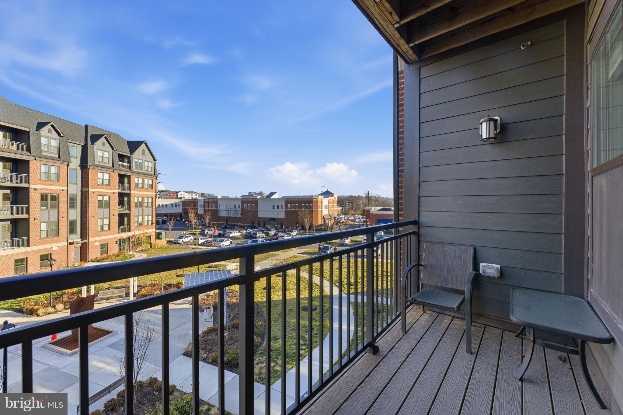3925 Fair Ridge Drive, Unit 304 Fairfax, VA 22033 - Photo 35 of 44 a view of city from a balcony