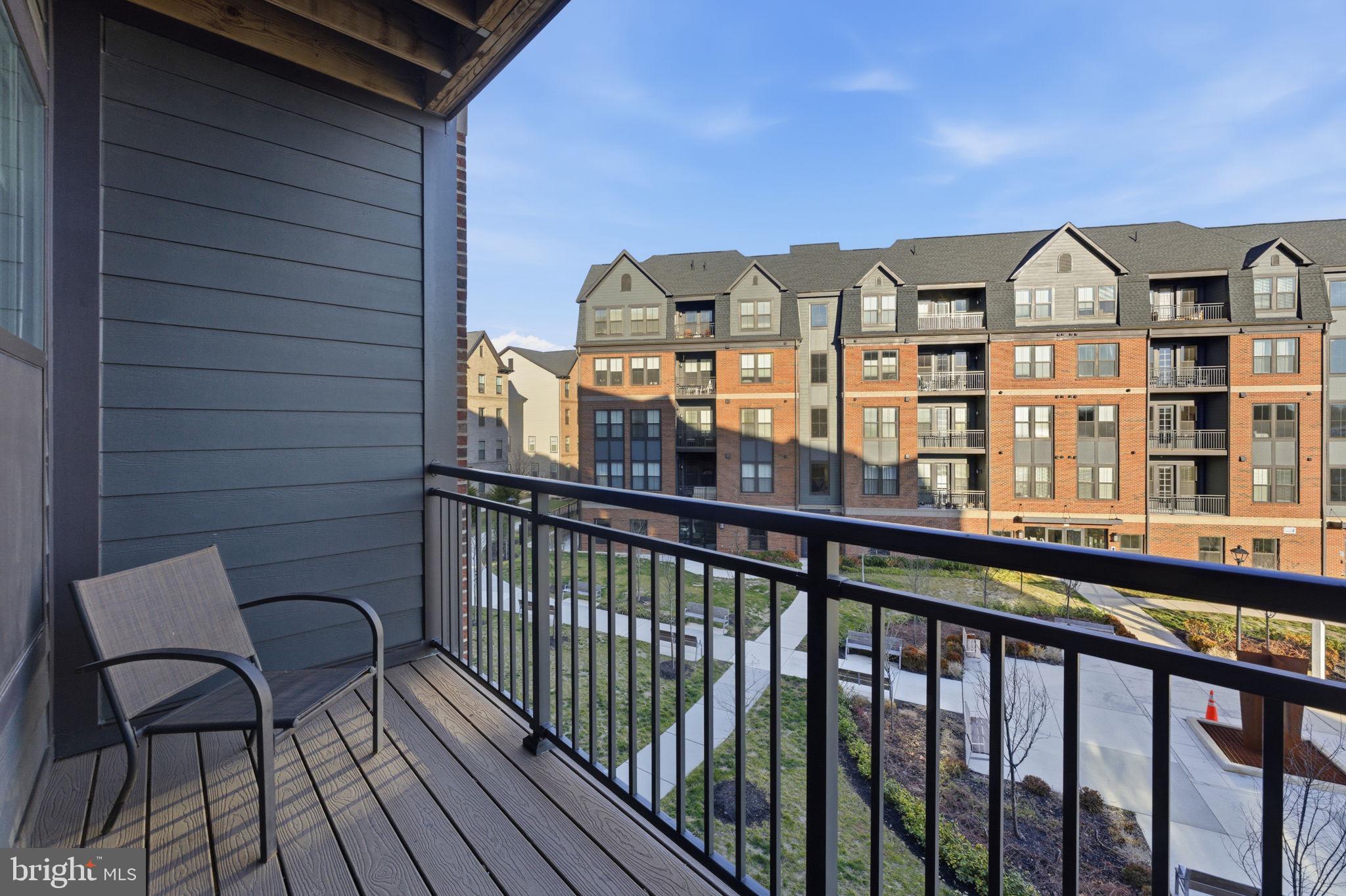 3925 Fair Ridge Drive, Unit 304 Fairfax, VA 22033 - Photo 36 of 44 a view of a city from a balcony