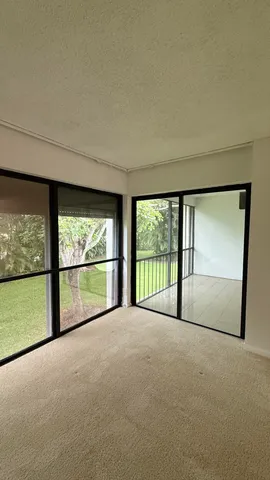 a view of front door