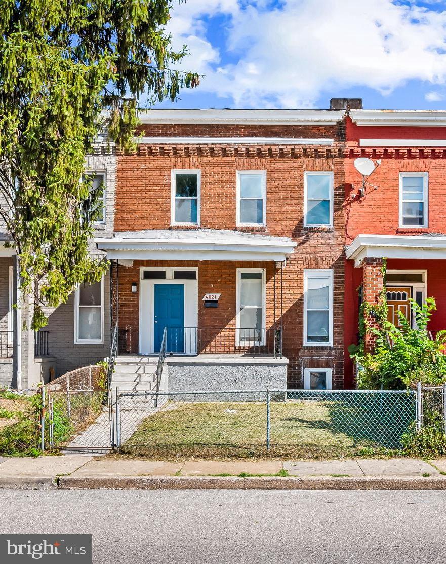 4021 Park Heights Avenue Baltimore, MD 21215 - Photo 1 of 32 front view of a brick house