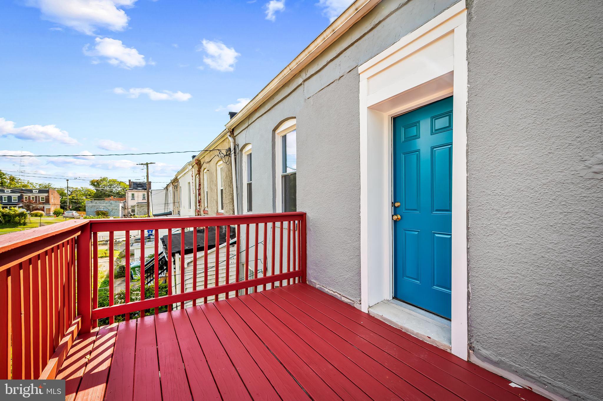 4021 Park Heights Avenue Baltimore, MD 21215 - Photo 26 of 32 a view of wooden balcony
