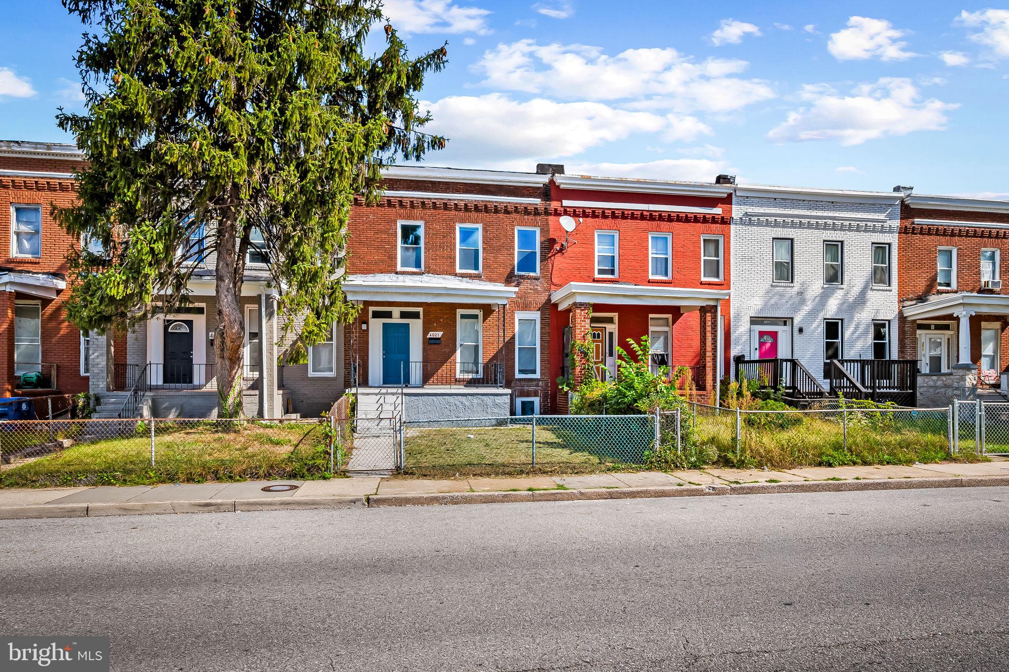 4021 Park Heights Avenue Baltimore, MD 21215 - Photo 32 of 32 a front view of house with a yard
