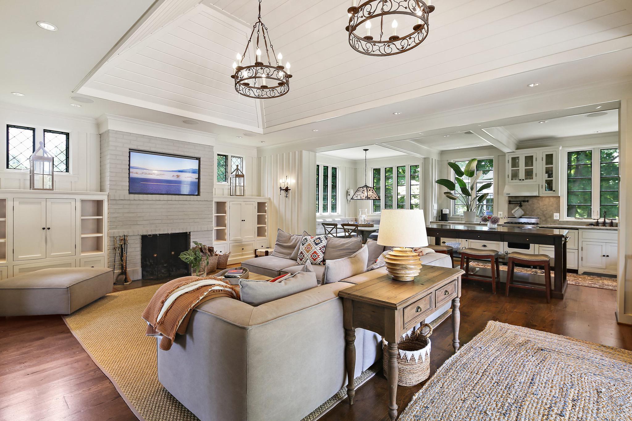 900 Army Road Baltimore, MD 21204 - Photo 64 of 99 with expansive open concept LR with wood FP