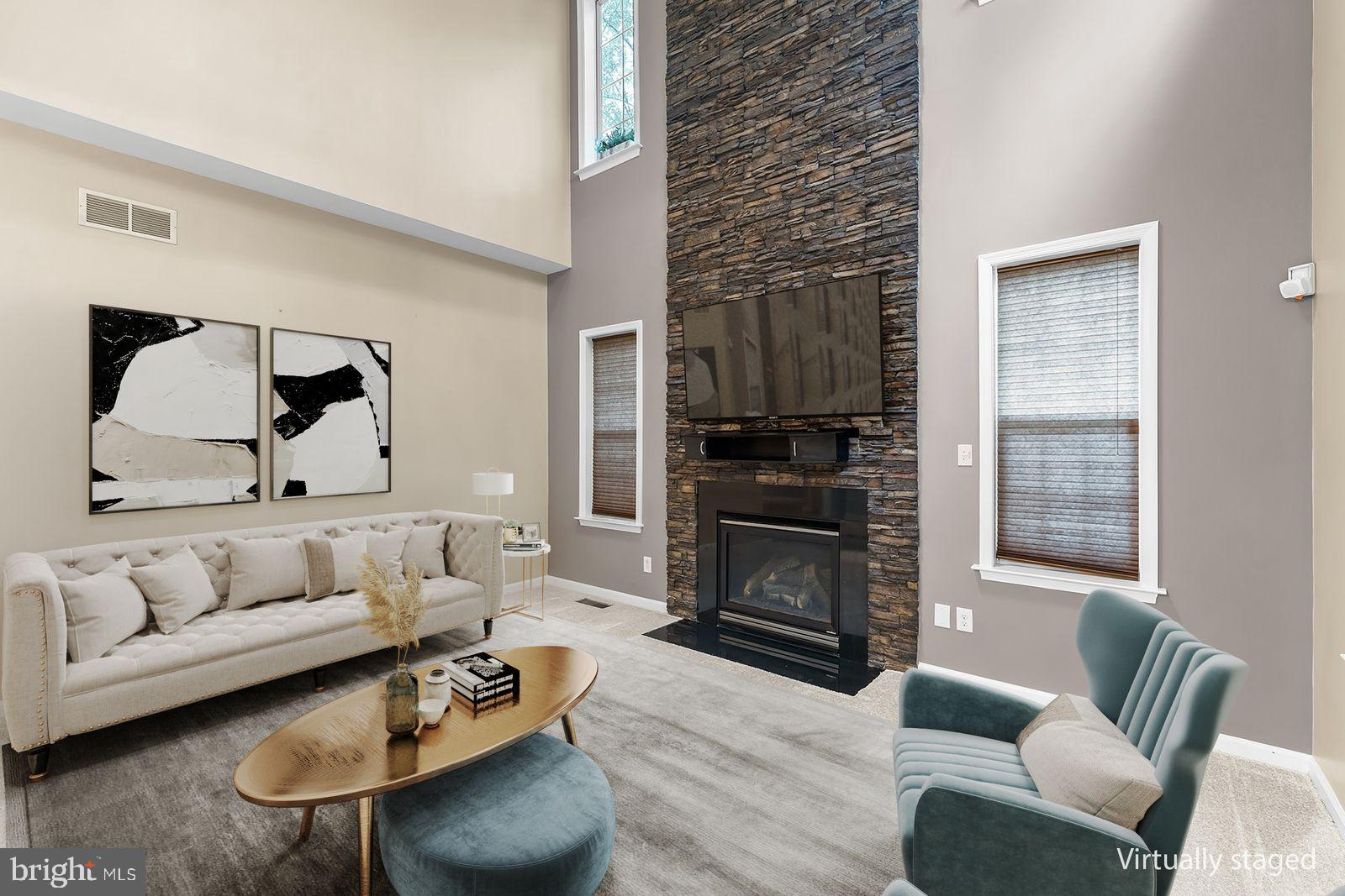 104 Constitution Terrace Elkton, MD 21921 - Photo 7 of 20 a living room with furniture and a fireplace