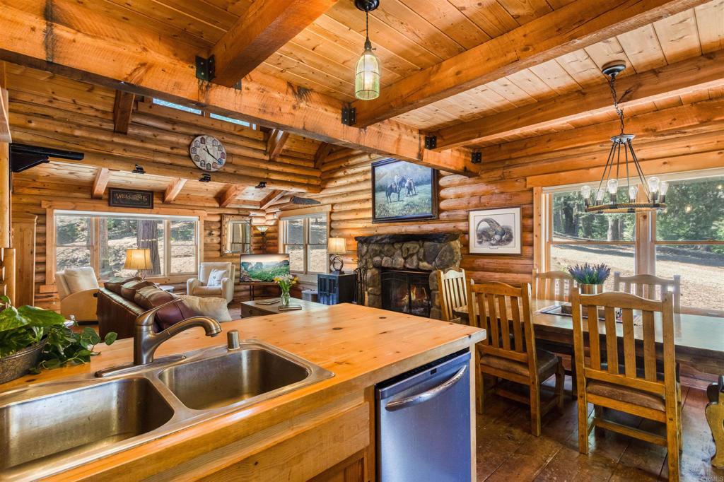 33480 Bailey Meadow Road Palomar Mountain, CA 92060 - Photo 19 of 51 a view of a patio with a table and chairs