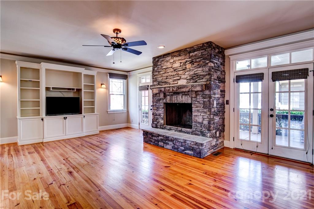797 Shady Grove Crossing Fort Mill, SC 29708 - Photo 8 of 35 a living room with furniture fireplace and flat screen tv