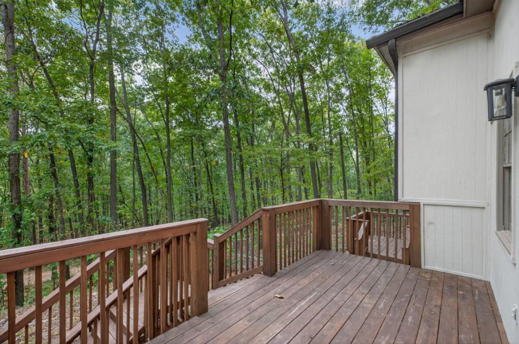 256 Robin Hood Ln N East Fairmount, GA 30139 - Photo 7 of 52 a view of deck with wooden floor and outdoor space