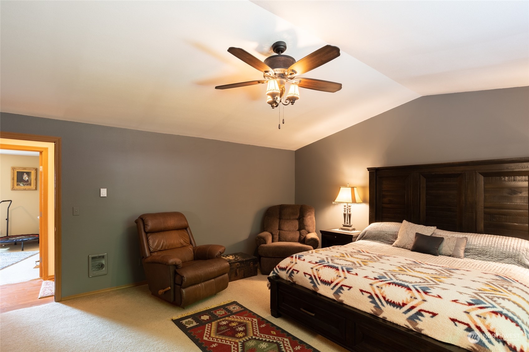 526 Haywire Road Napavine, WA 98532 - Photo 27 of 40 a bedroom with bed and window