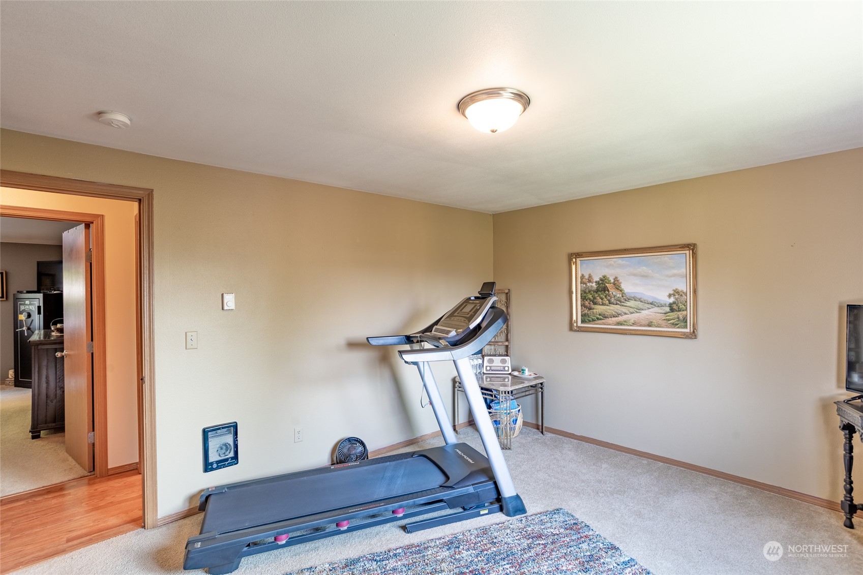 526 Haywire Road Napavine, WA 98532 - Photo 36 of 40 a view of a room with gym equipment