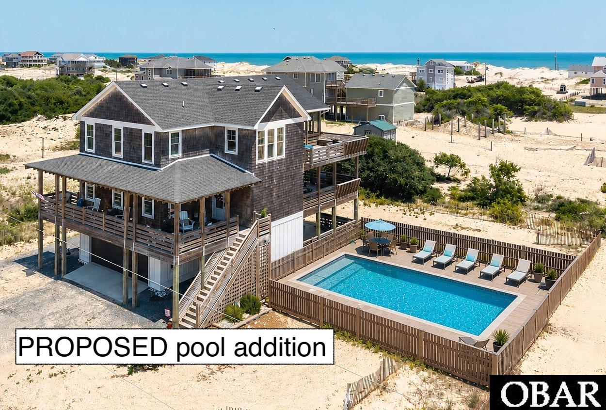 1651 Midland Road Corolla, NC 27927 - Photo 2 of 5 Visualization of Possible Pool Location