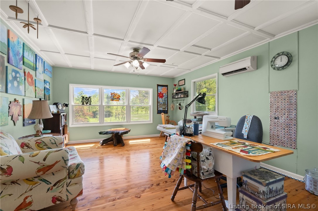 2394 West Old Felker Road English, IN 47118 - Photo 11 of 65 Family room, perfect for hobbies!