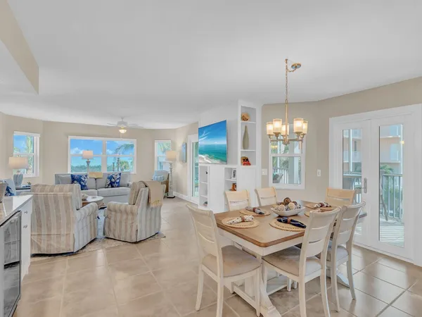 a view of a livingroom with furniture and window